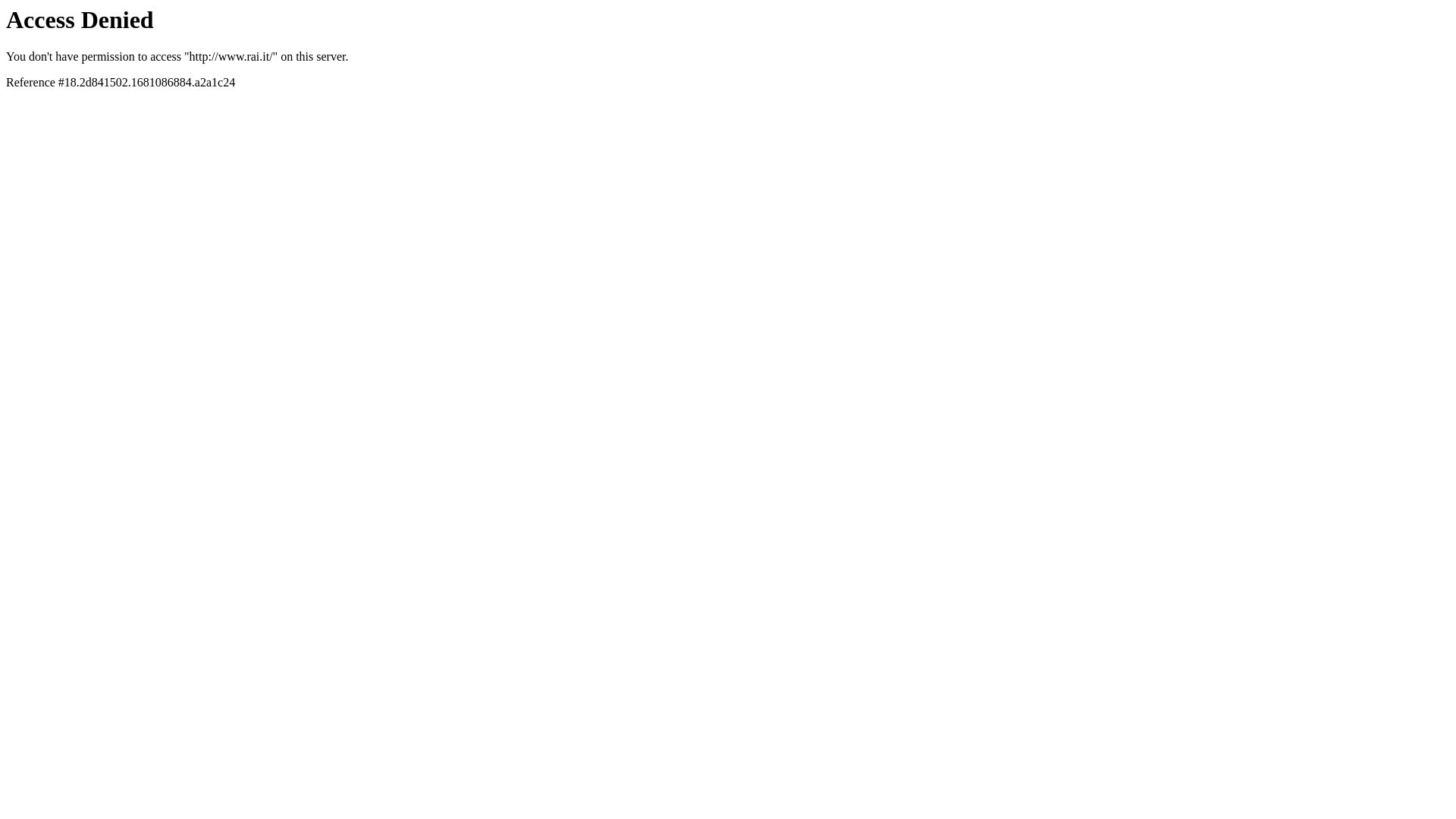 Website status rai.it is   ONLINE