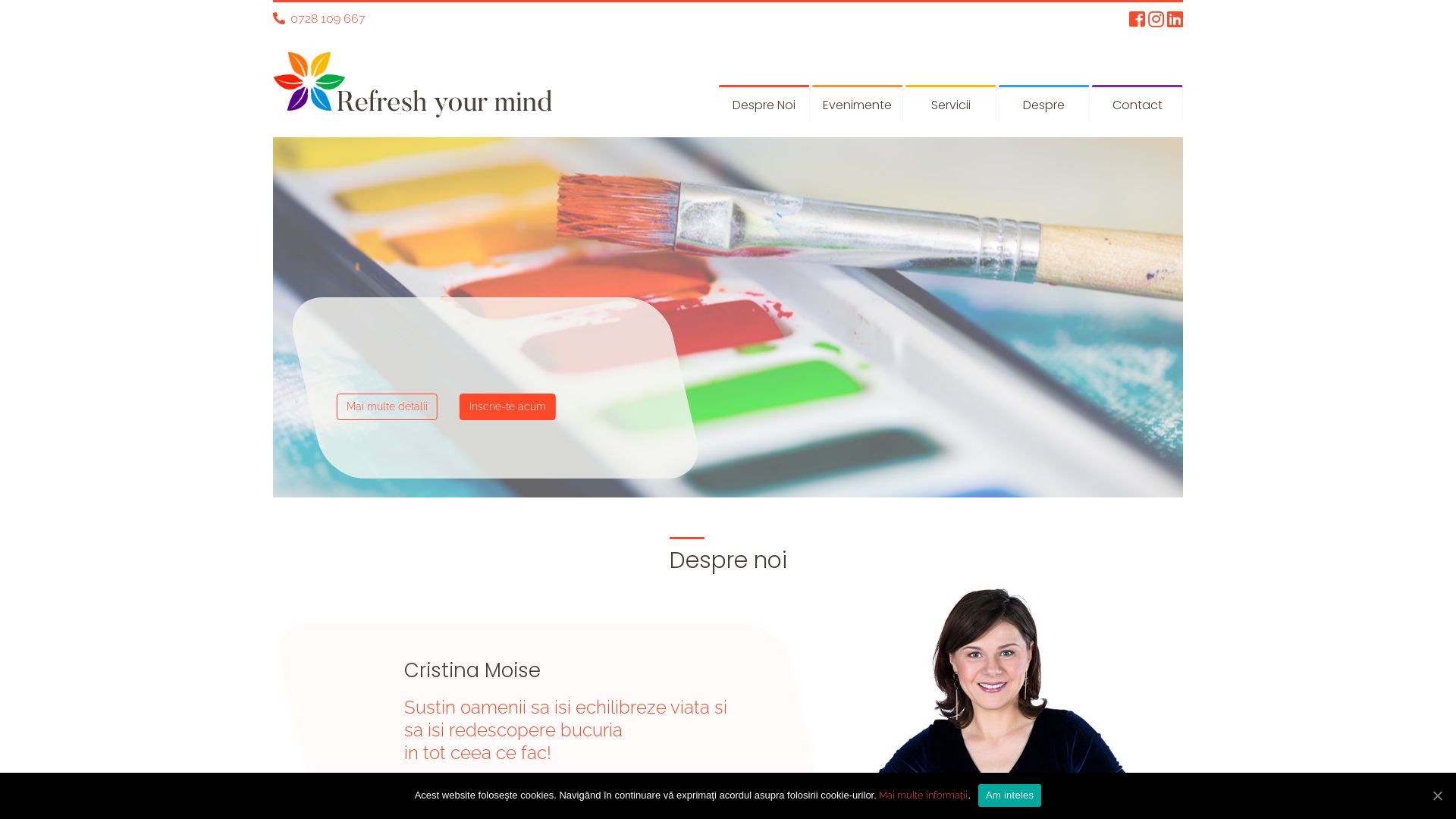Website status refreshyourmind.ro is   ONLINE