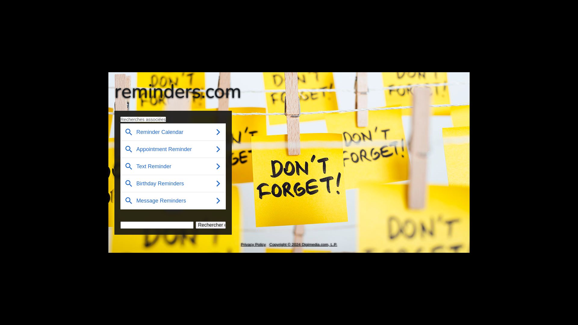Website status reminder.com is   ONLINE