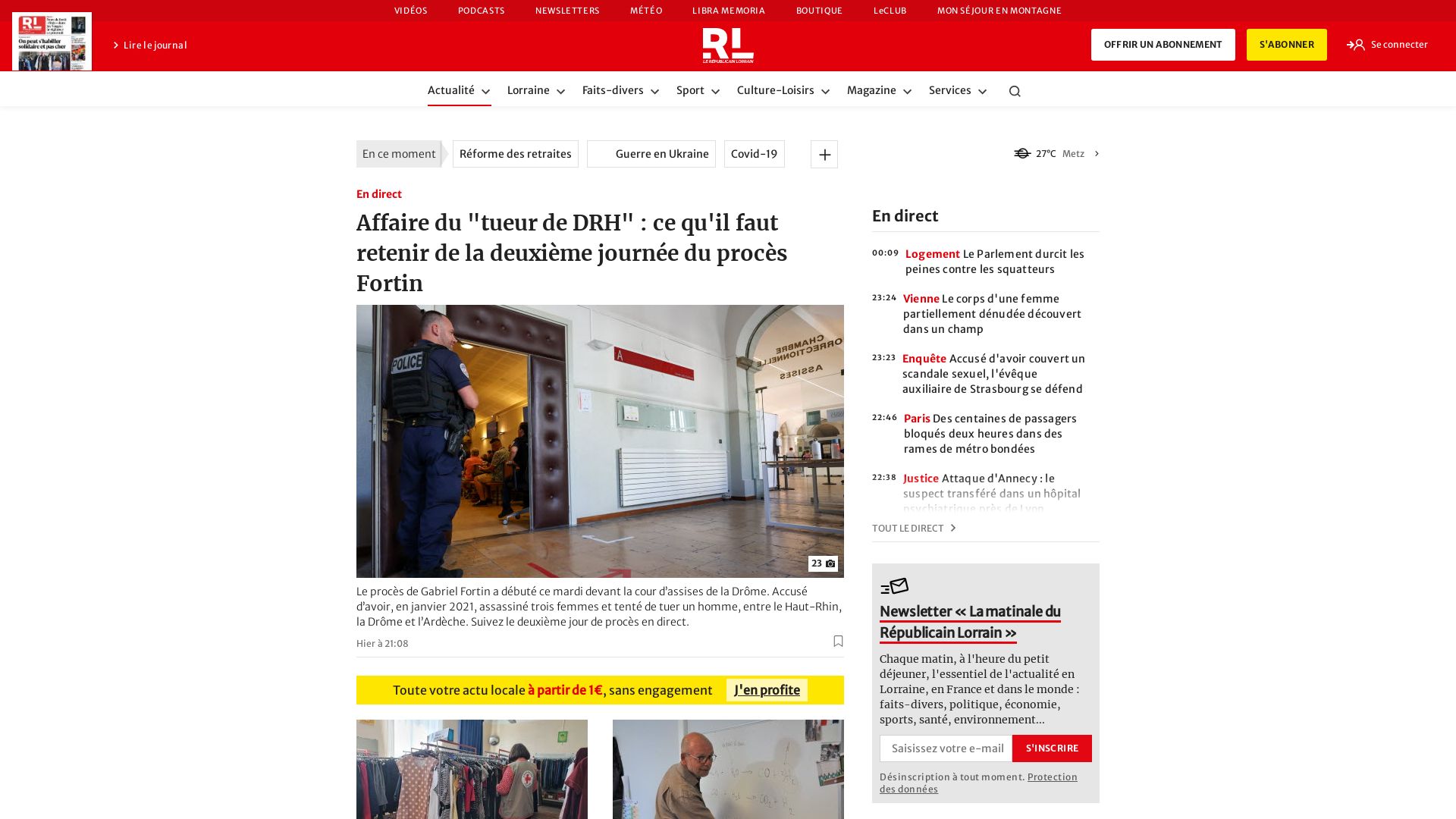 Website status republicain-lorrain.fr is   ONLINE