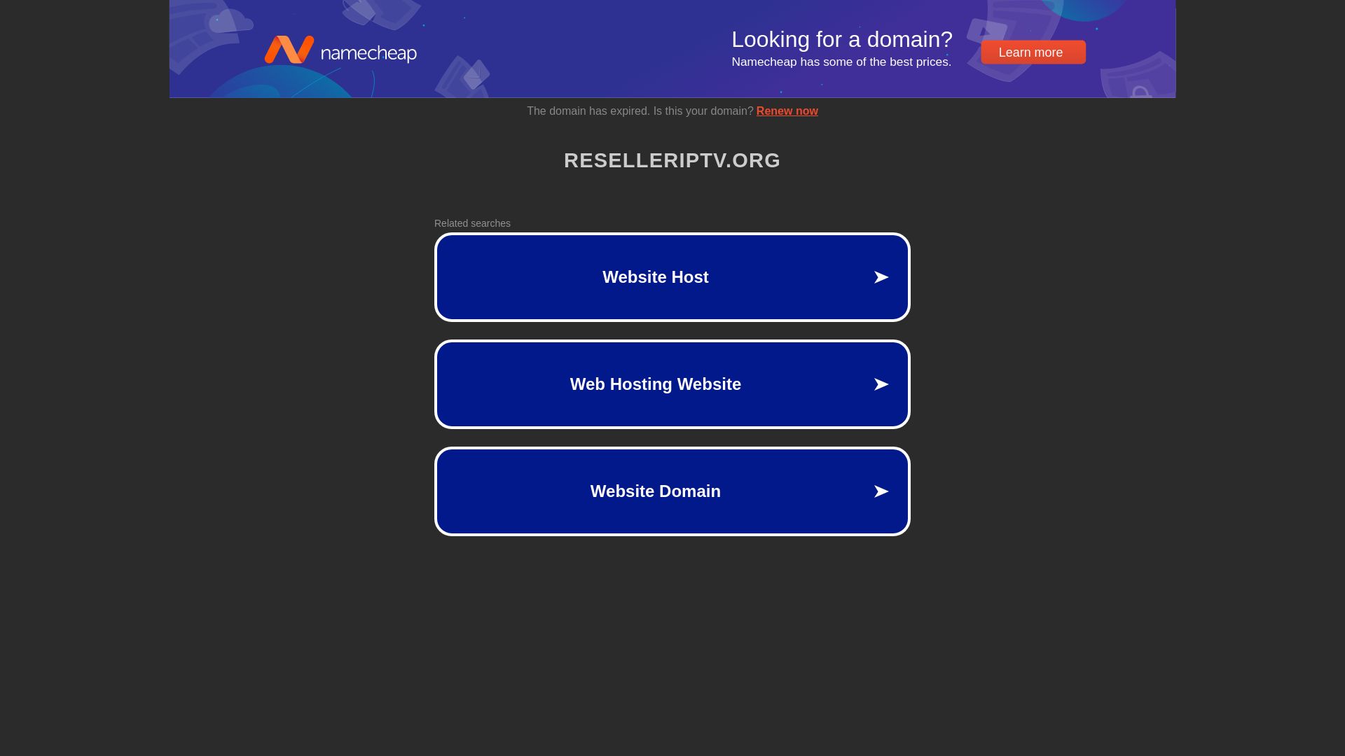 Website status reselleriptv.org is   ONLINE