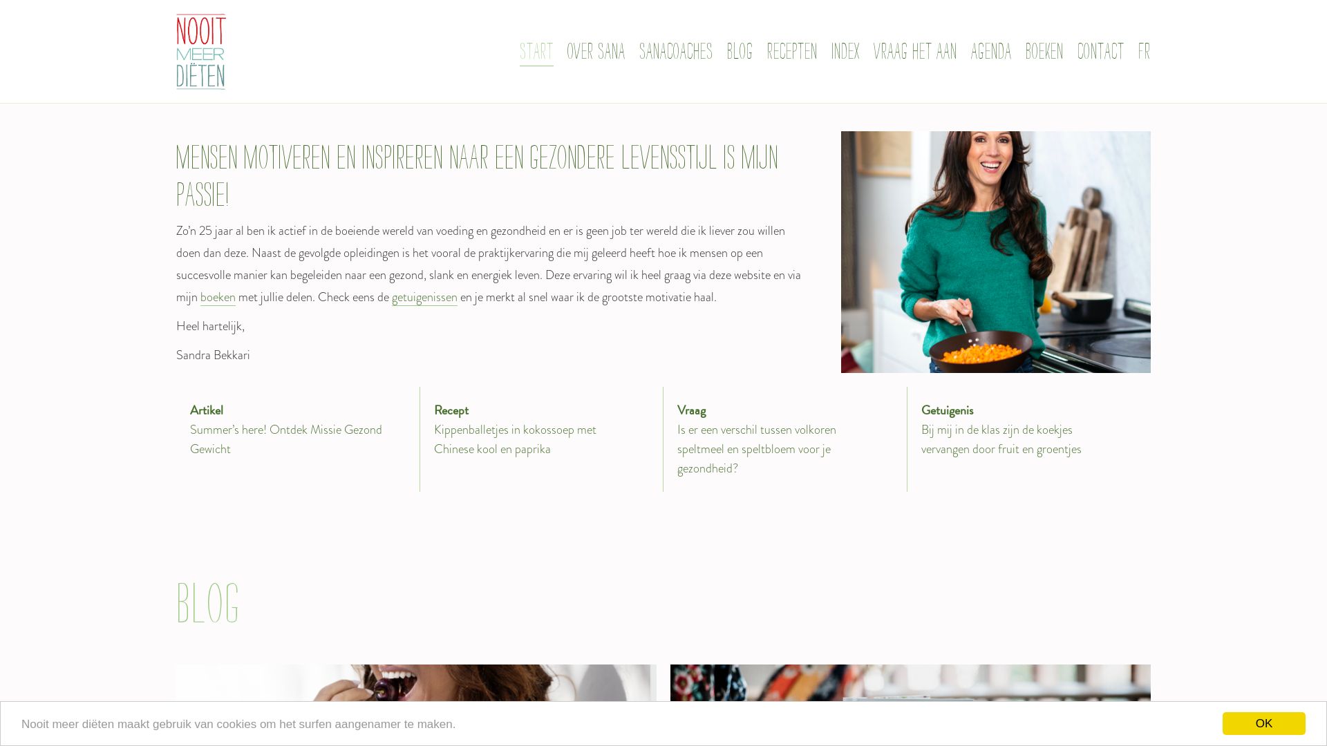 Website status sanamethode.be is   ONLINE