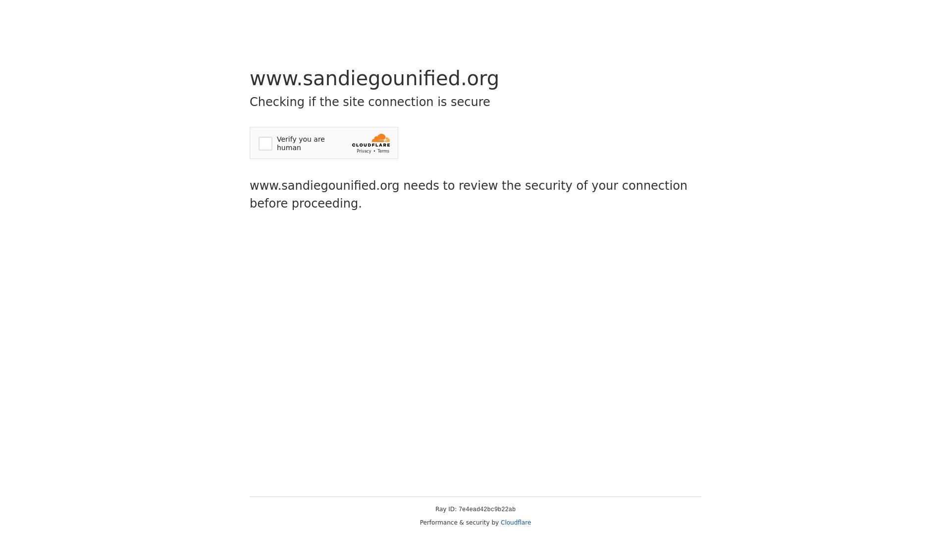 Website status sandiegounified.org is   ONLINE