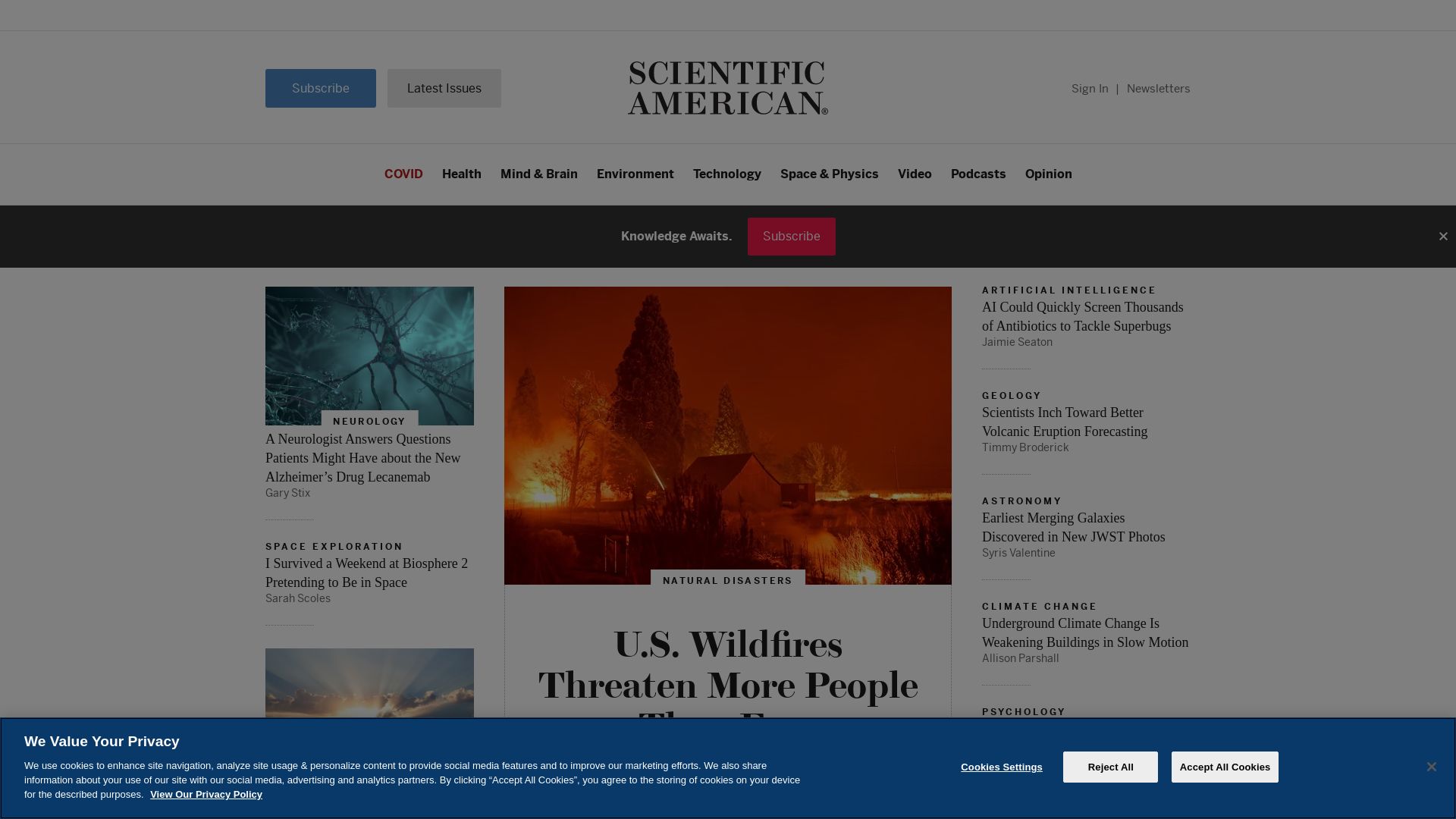 Website status scientificamerican.com is   ONLINE