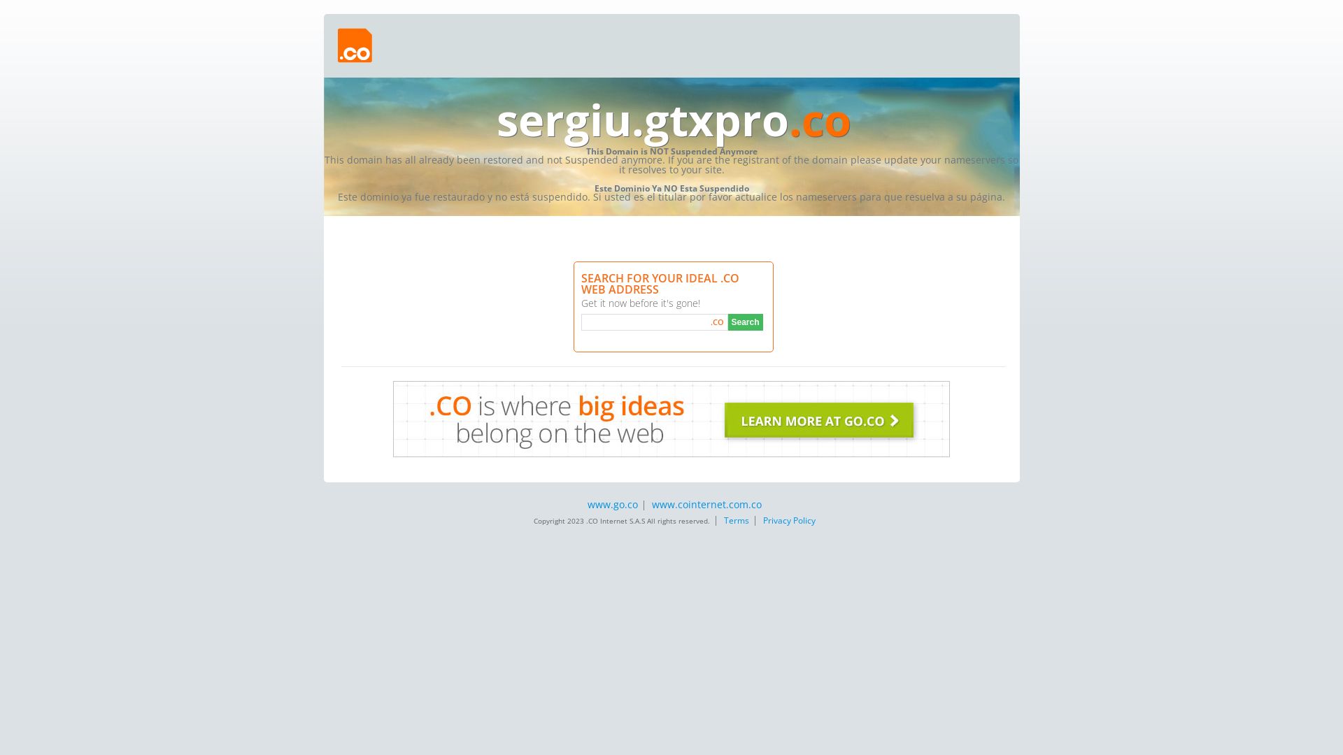 Website status sergiu.gtxpro.co is   ONLINE