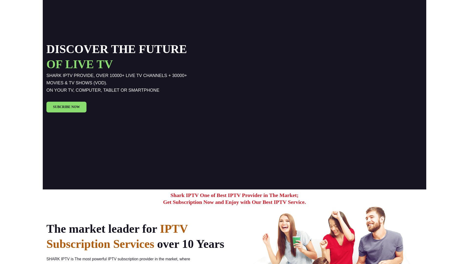 Website status sharkiptv.tv is   ONLINE