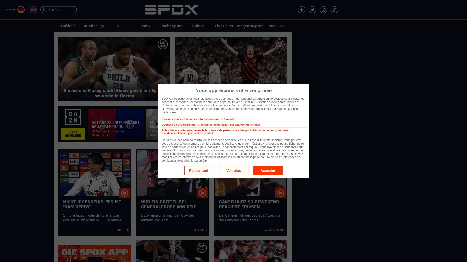 Website status spox.com is   ONLINE