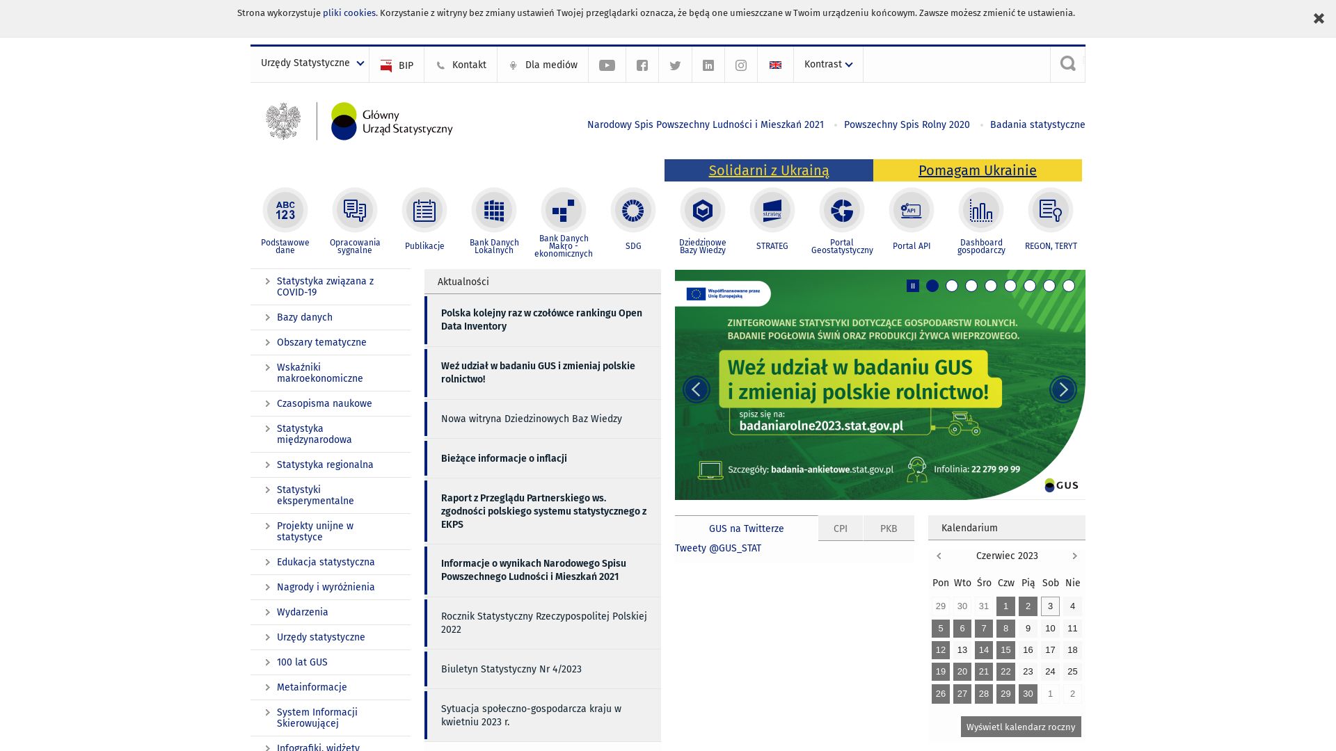 Website status stat.gov.pl is   ONLINE
