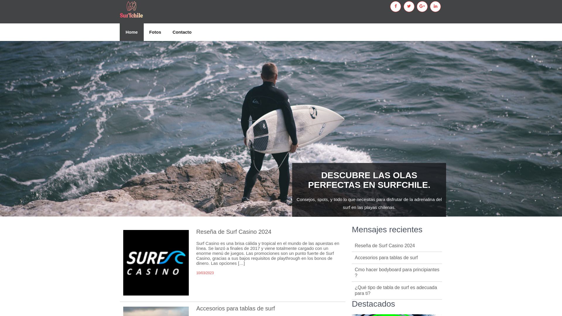 Website status surfchile.cl is   ONLINE