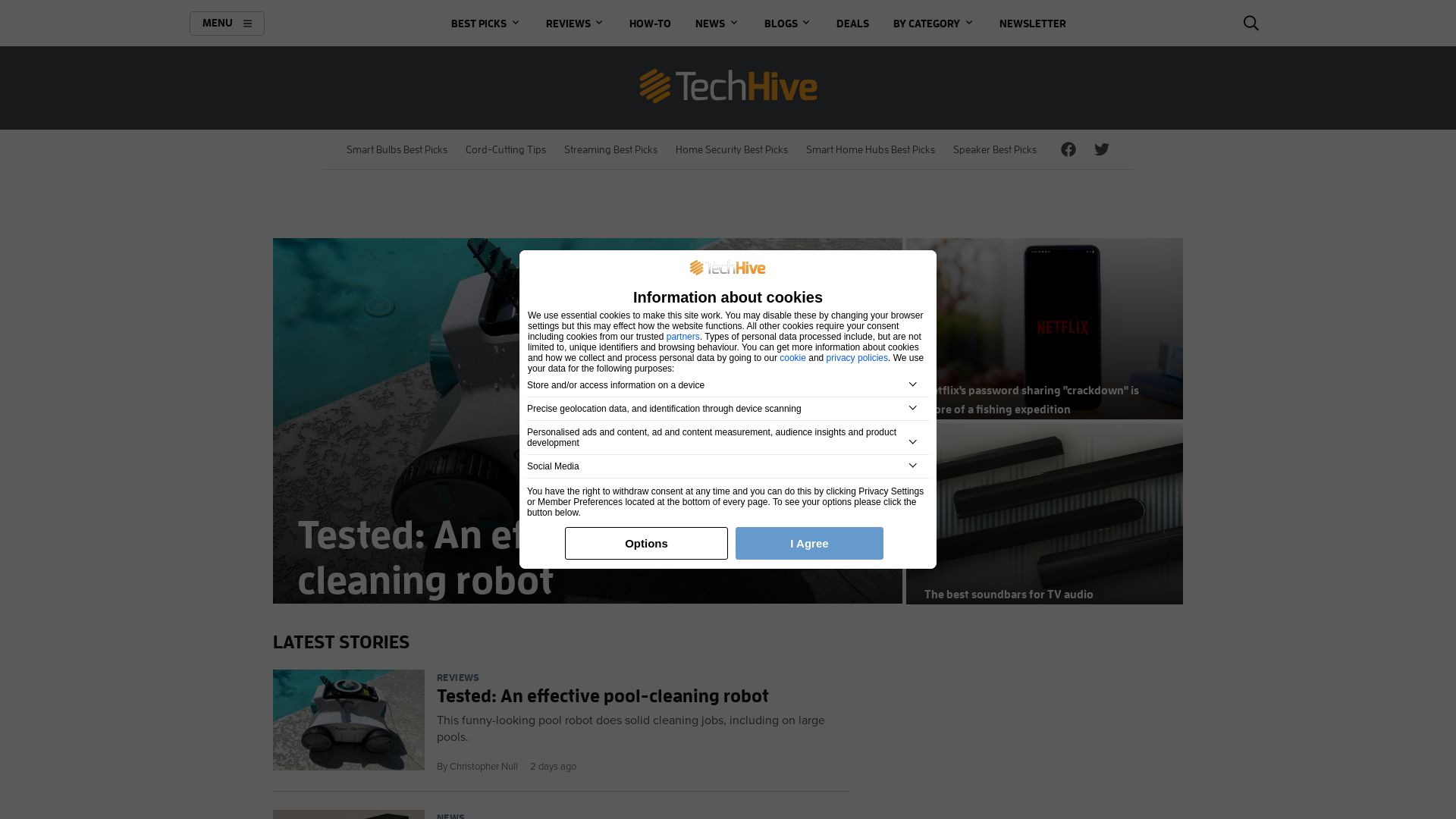 Website status techhive.com is   ONLINE