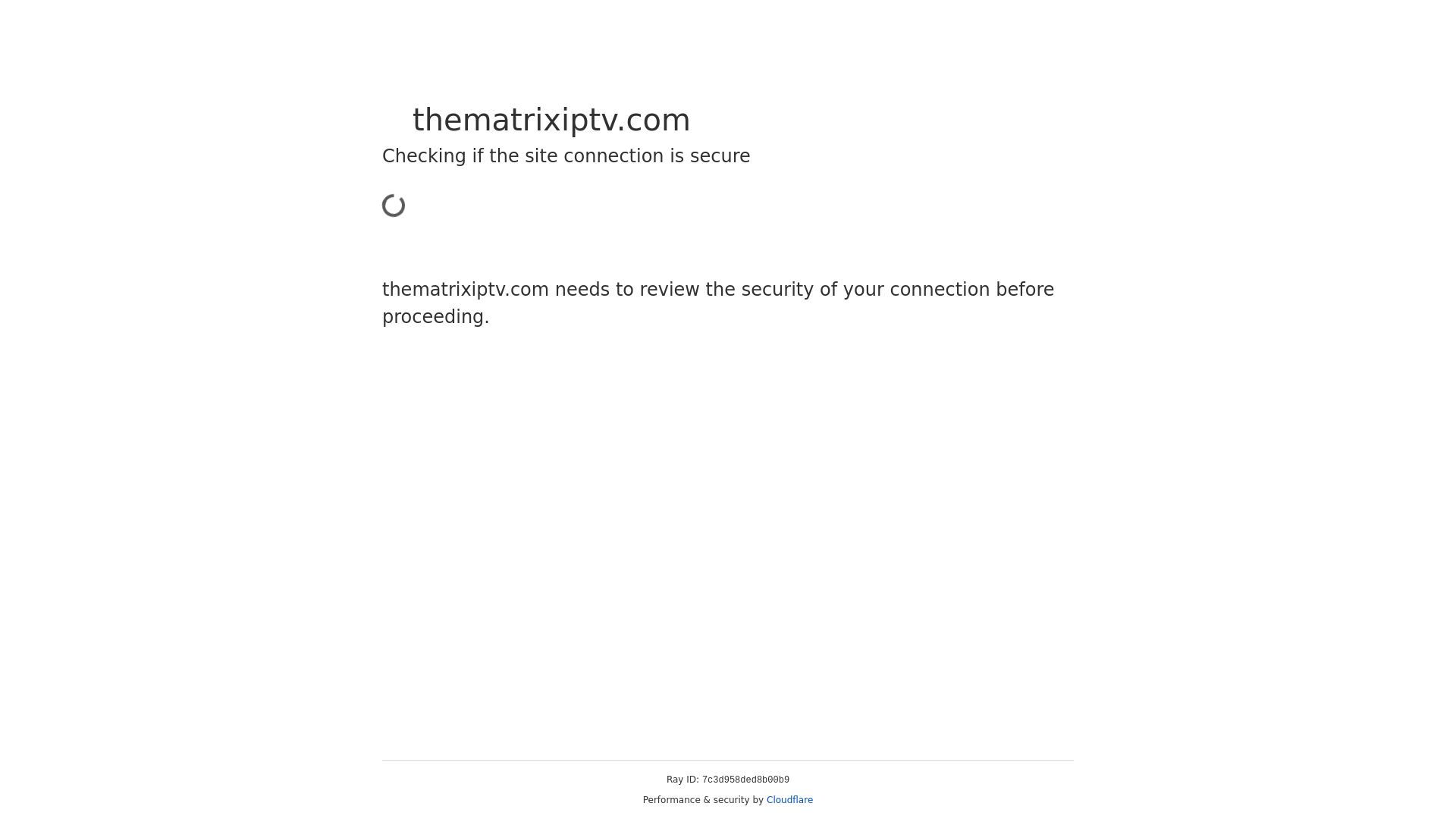 Website status thematrixiptv.com is   ONLINE