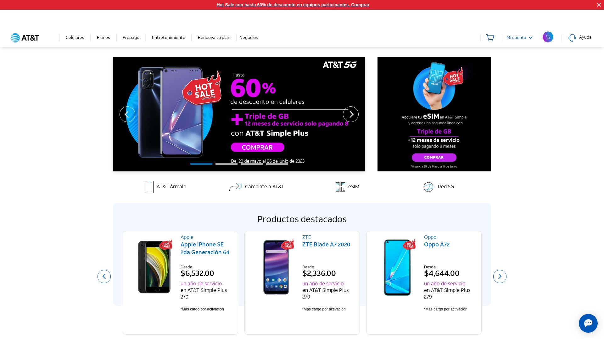 Website status tienda.att.com.mx is   ONLINE