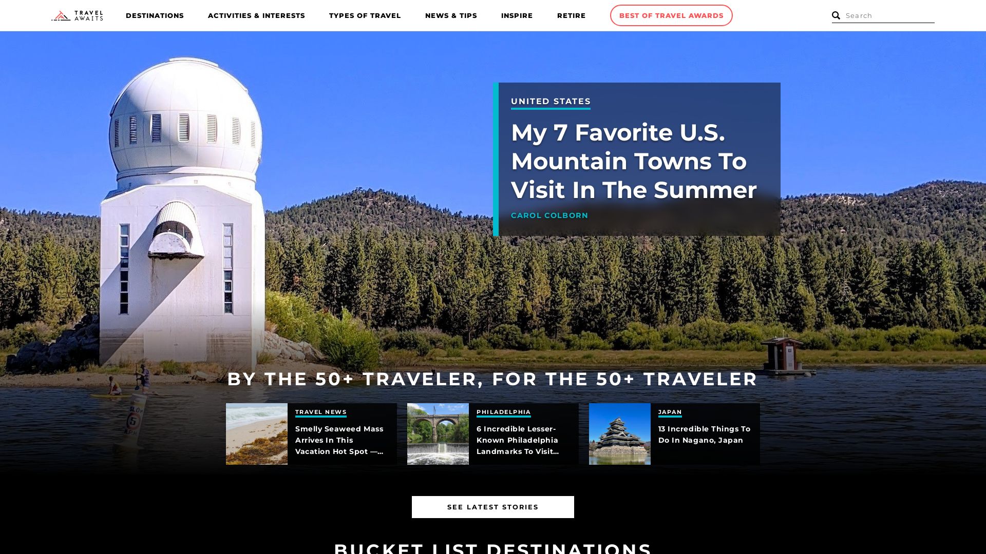 Website status travelawaits.com is   ONLINE