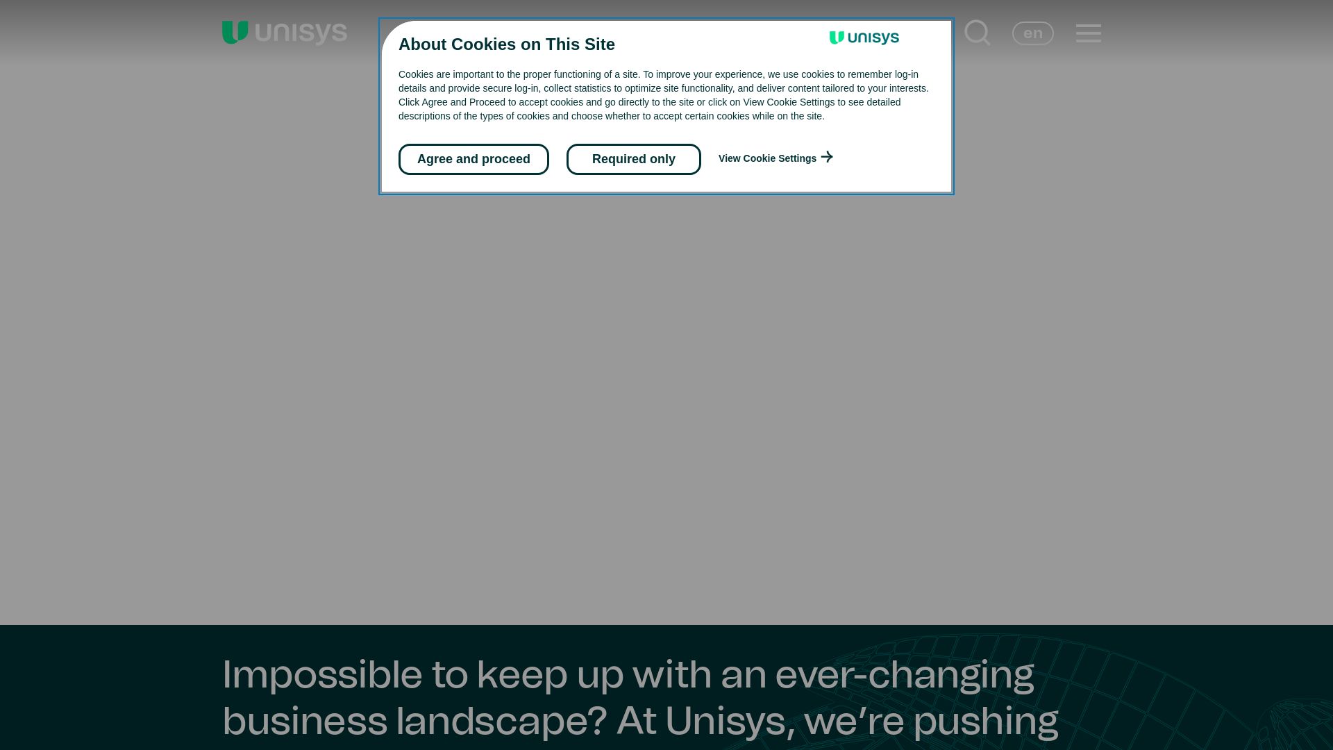 Website status unisys.com is   ONLINE