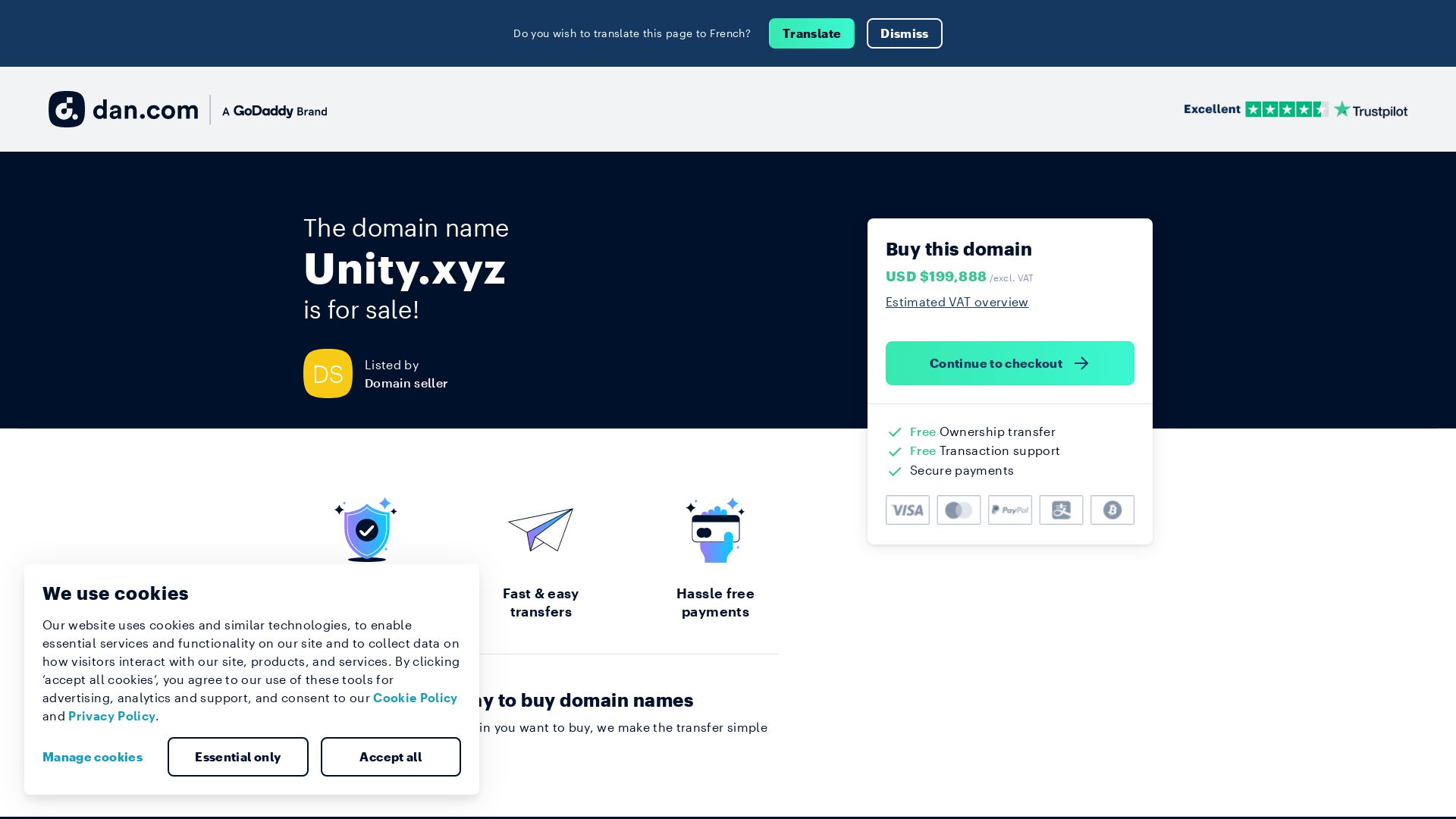 Website status unity.xyz is   ONLINE
