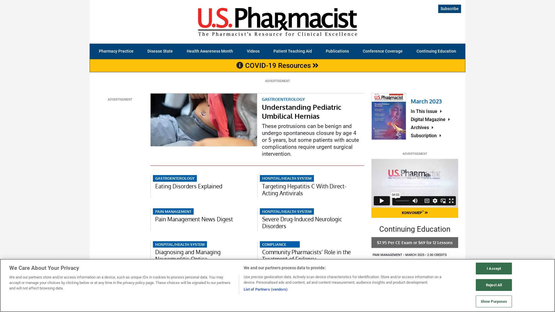 Website status uspharmacist.com is   ONLINE