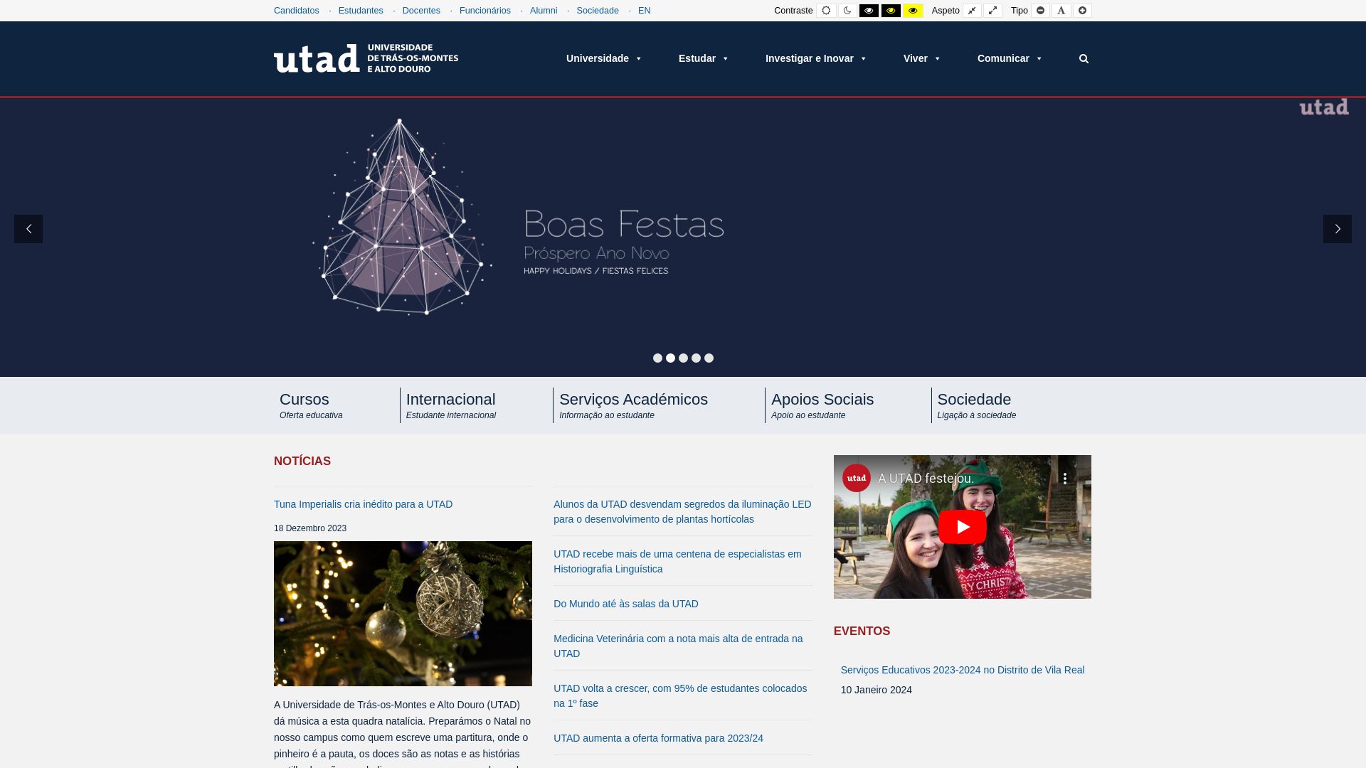 Website status utad.pt is   ONLINE