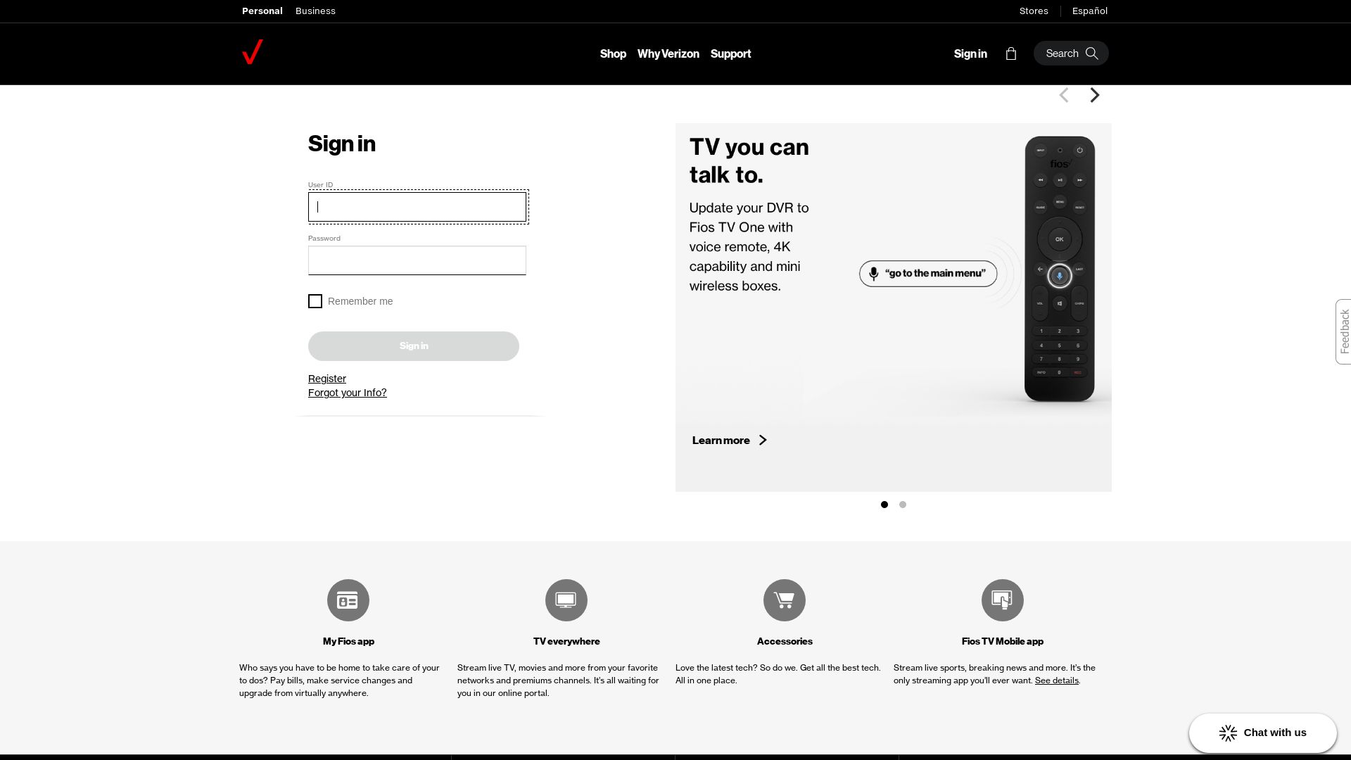 Website status verizon.net is   ONLINE