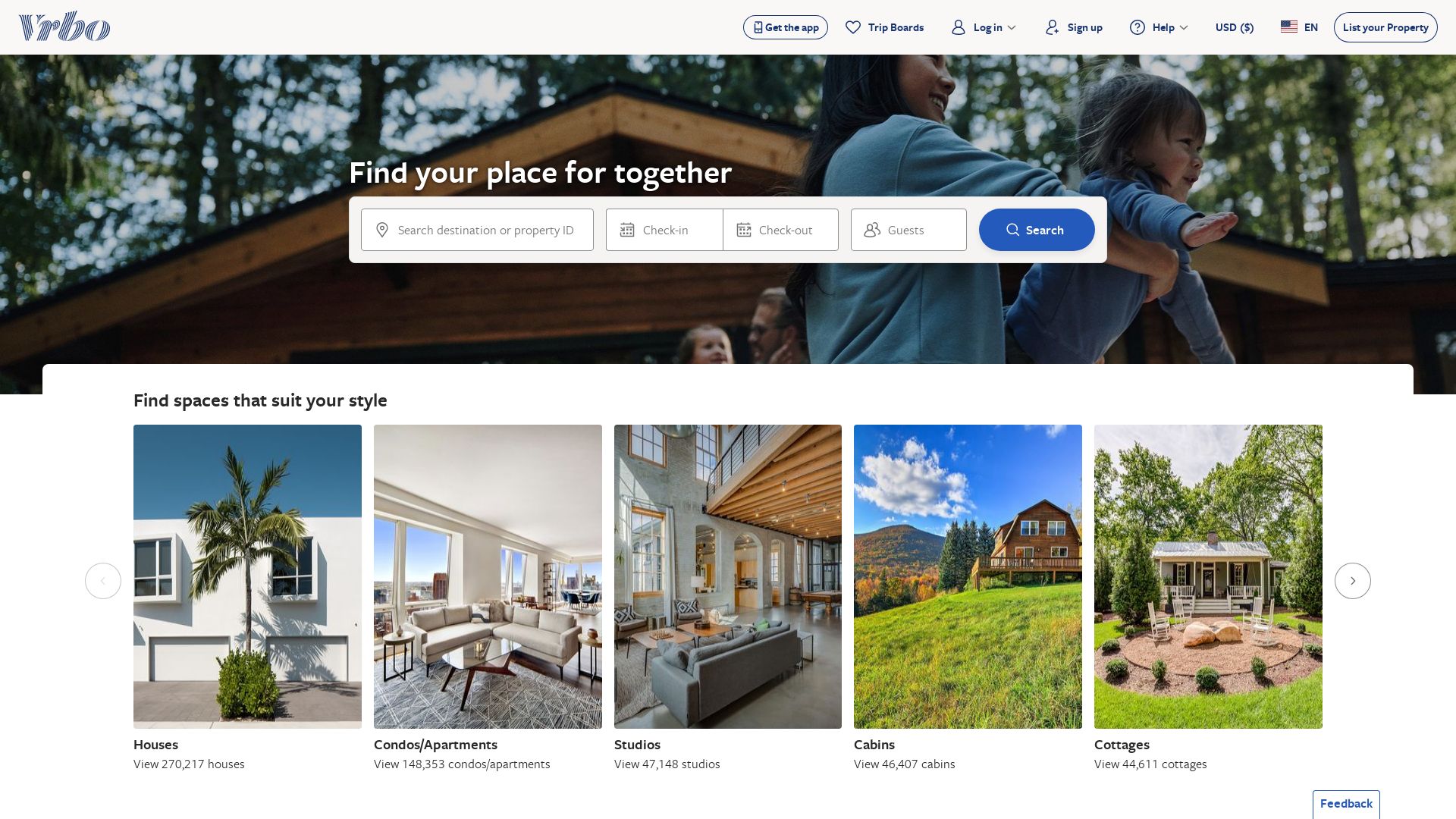 Website status vrbo.com is   ONLINE