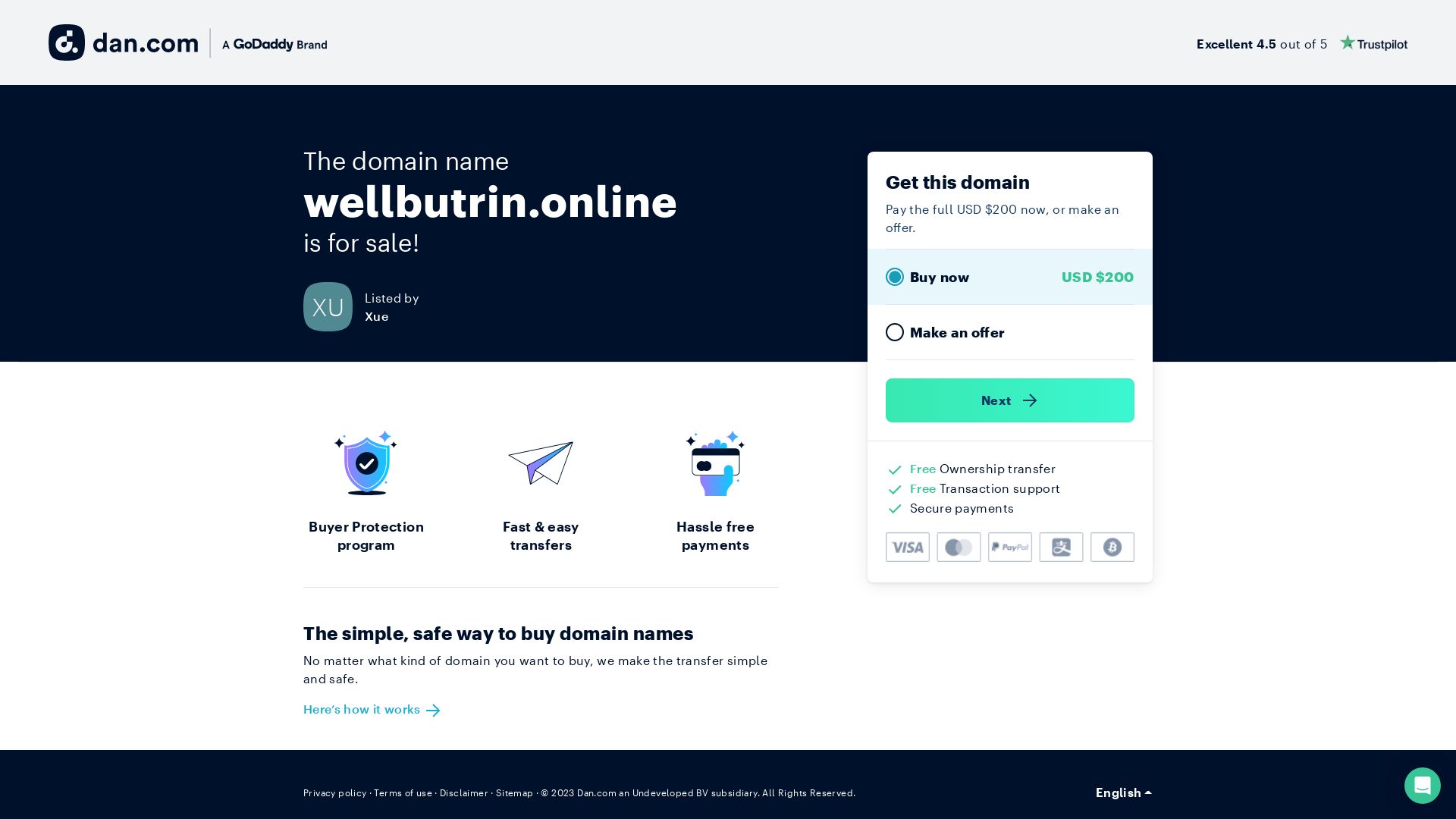 Website status wellbutrin.online is   ONLINE