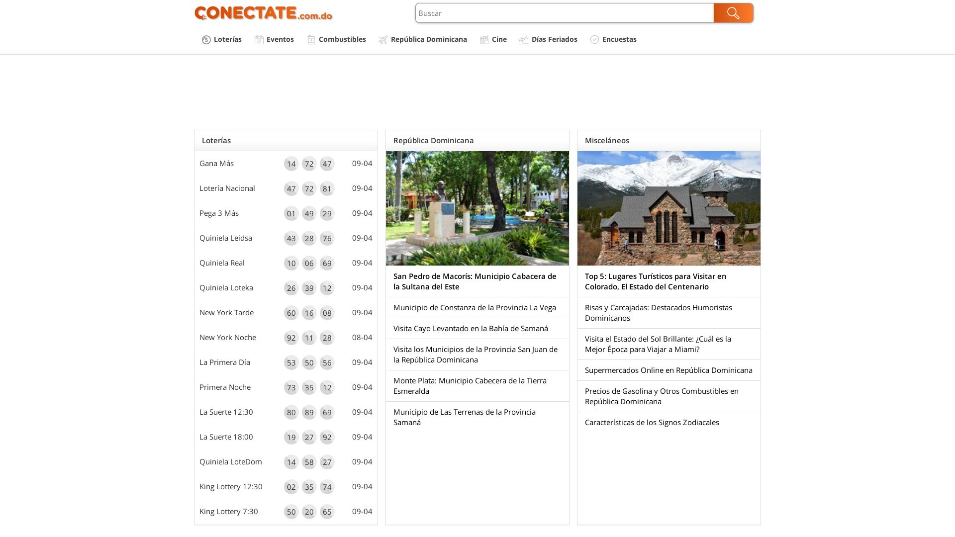 Website status www.conectate.com.do is   ONLINE