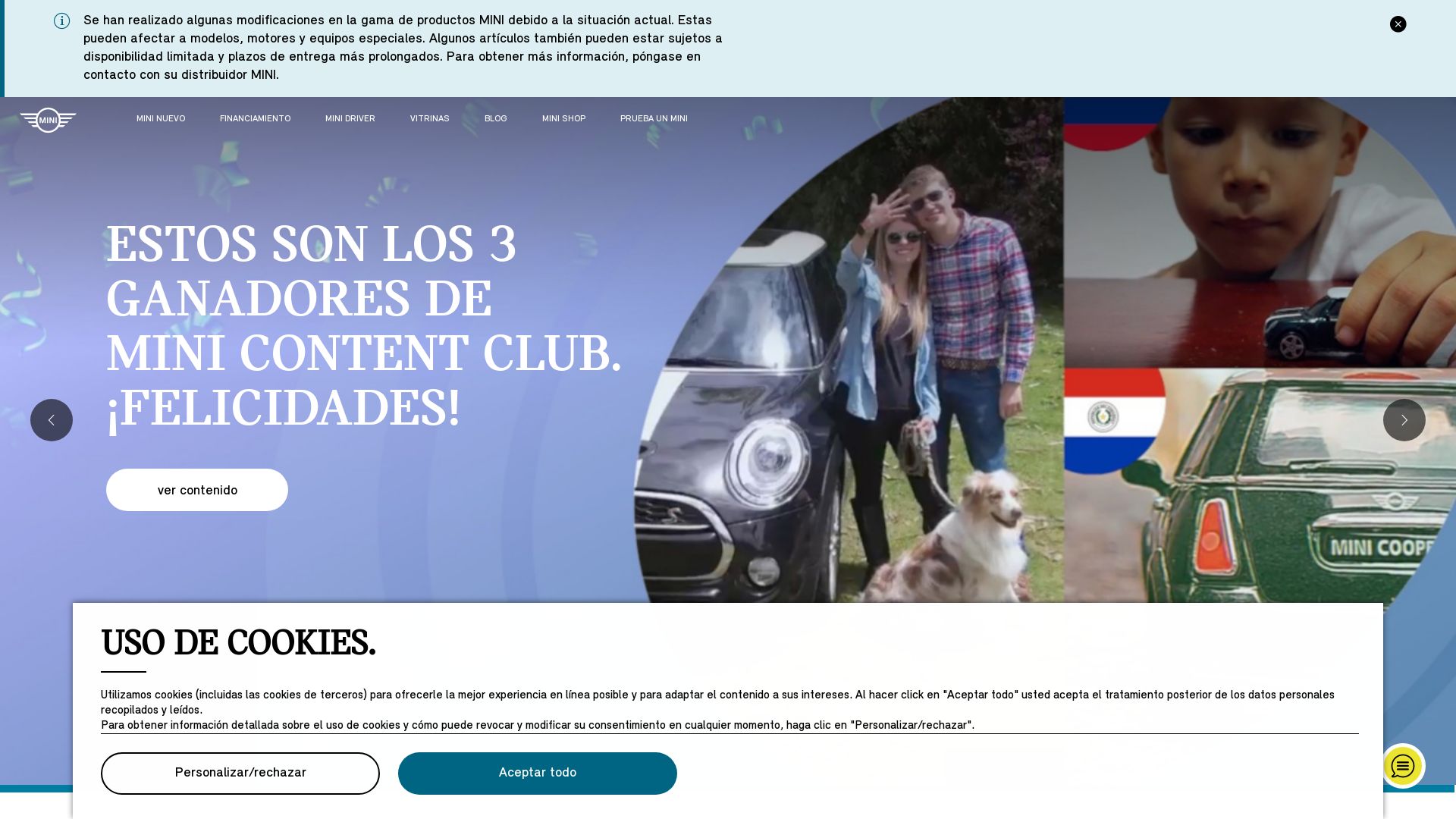 Website status www.mini.com.co is   ONLINE