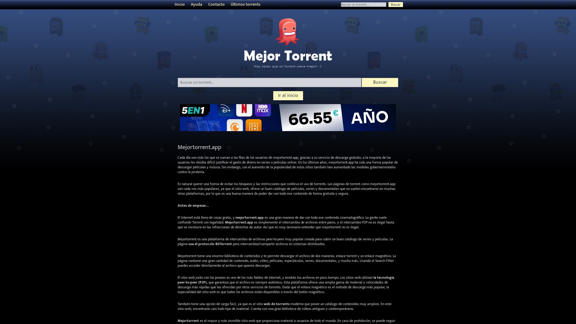 Website status www11.mejortorrent.rip is   ONLINE