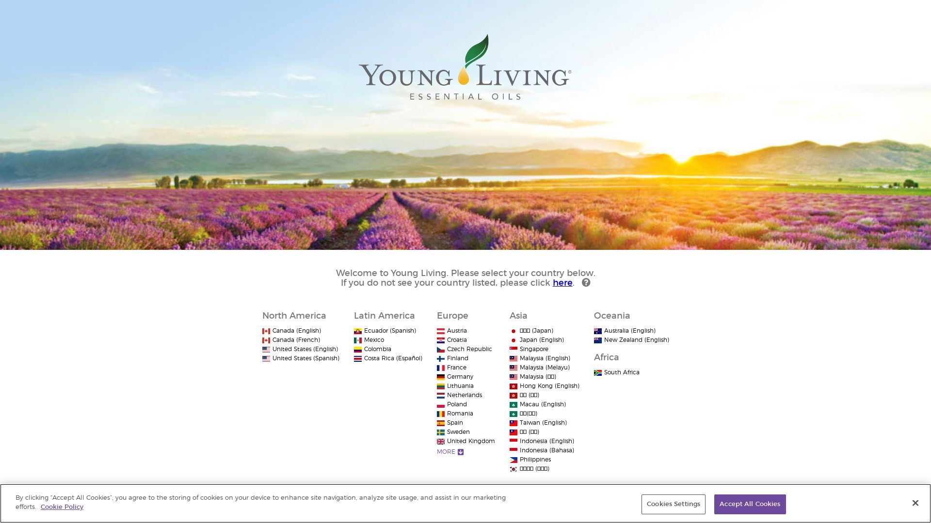 Website status youngliving.com is   ONLINE