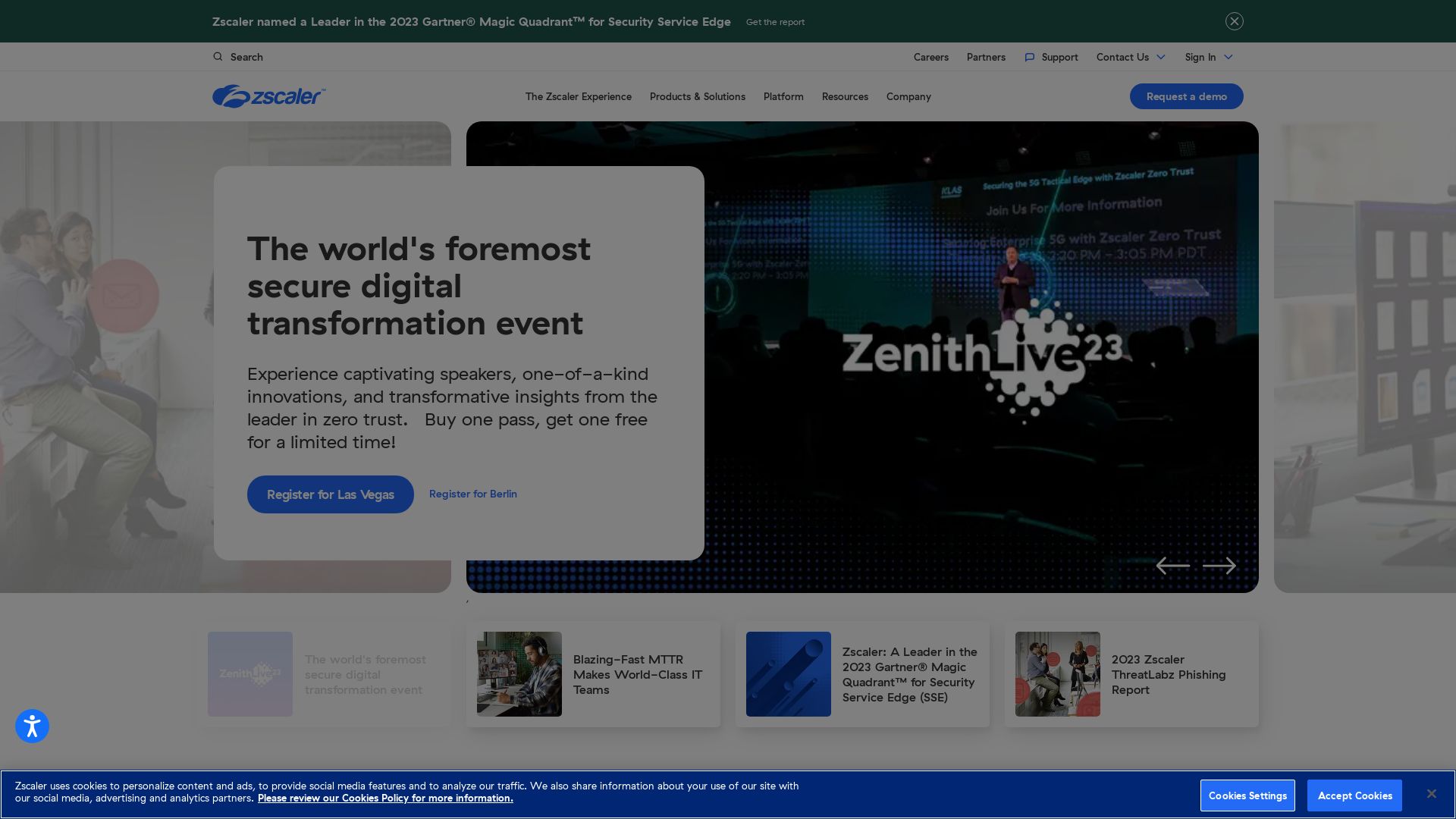 Website status zscaler.com is   ONLINE